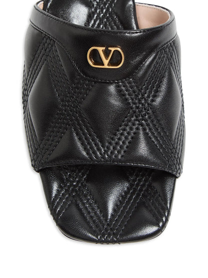 Quiltie 67 Quilted Nappa Leather 20MM Slide Sandals