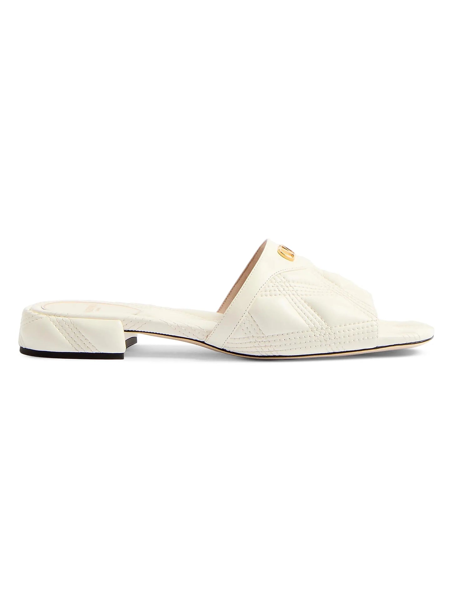 Quiltie 67 Quilted Nappa Leather 20MM Slide Sandals