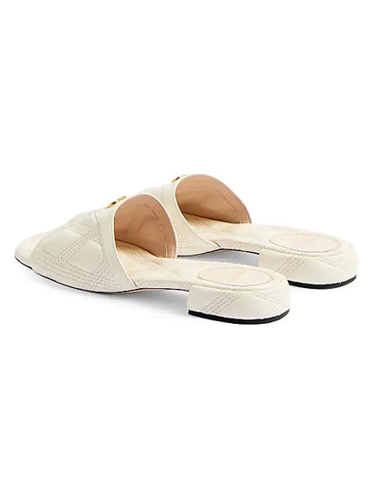 Quiltie 67 Quilted Nappa Leather 20MM Slide Sandals