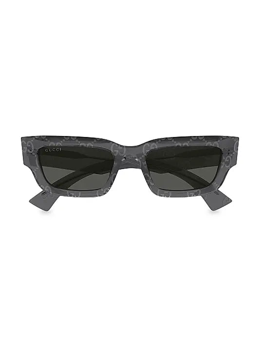 Gucci Miami 52MM Rectangle Sunglasses