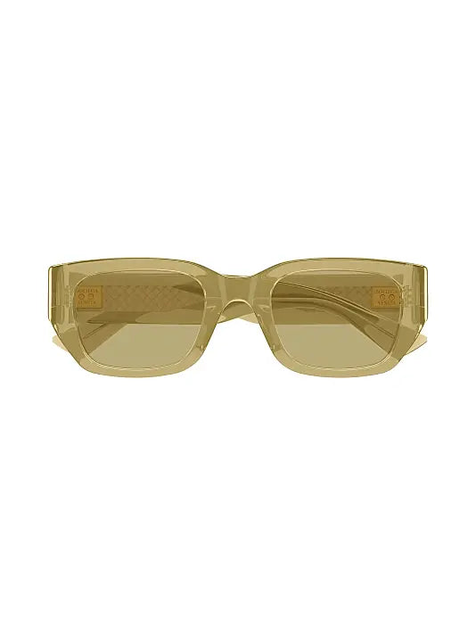 51MM Intrecciato Wirecore Square Sunglasses
