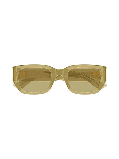 51MM Intrecciato Wirecore Square Sunglasses