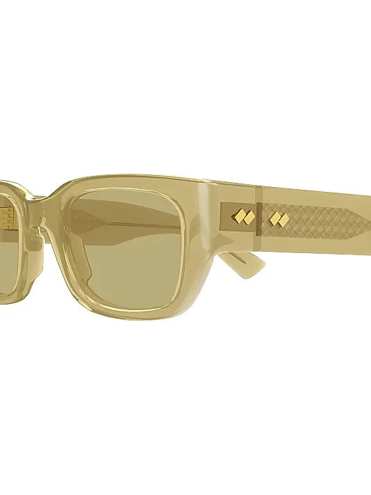 51MM Intrecciato Wirecore Square Sunglasses