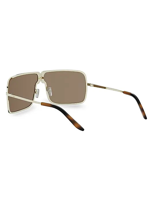 67MM Rectangular Sunglasses