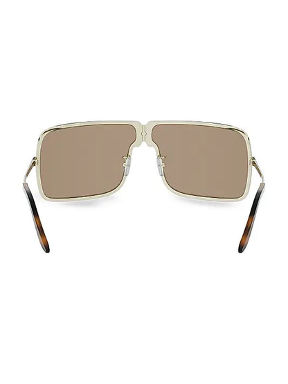 67MM Rectangular Sunglasses