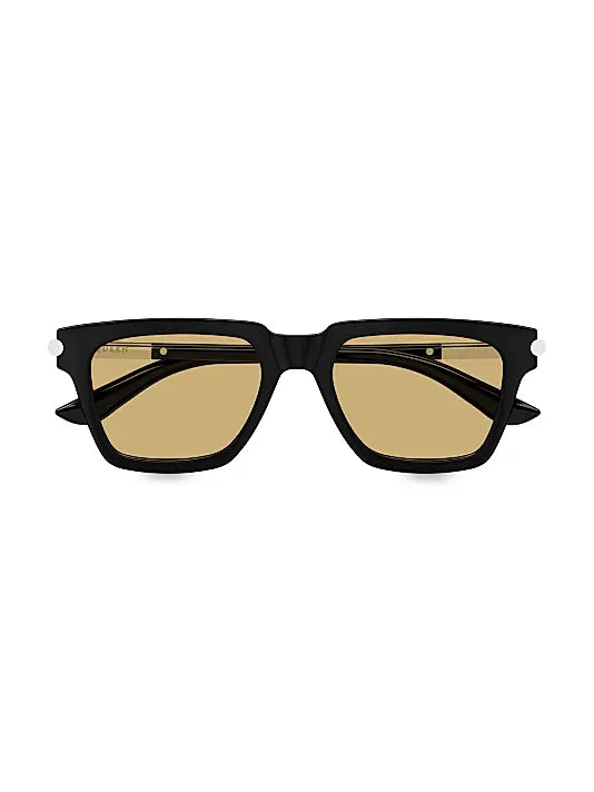 52MM T-Bar Icon Square Sunglasses