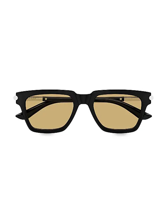 52MM T-Bar Icon Square Sunglasses
