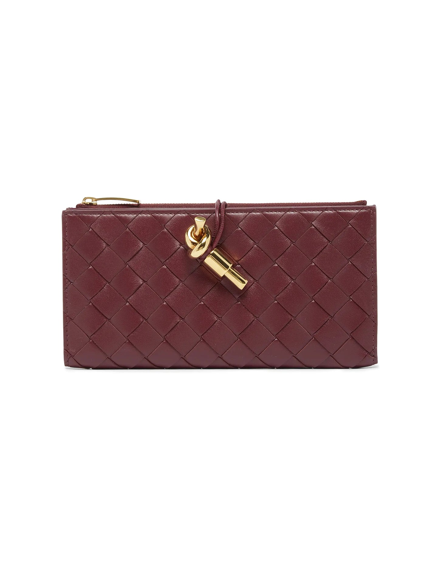 Intrecciato Leather Wallet