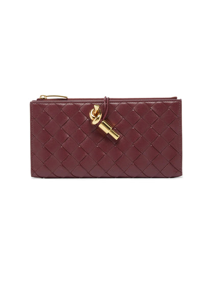 Intrecciato Leather Wallet