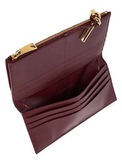 Intrecciato Leather Wallet