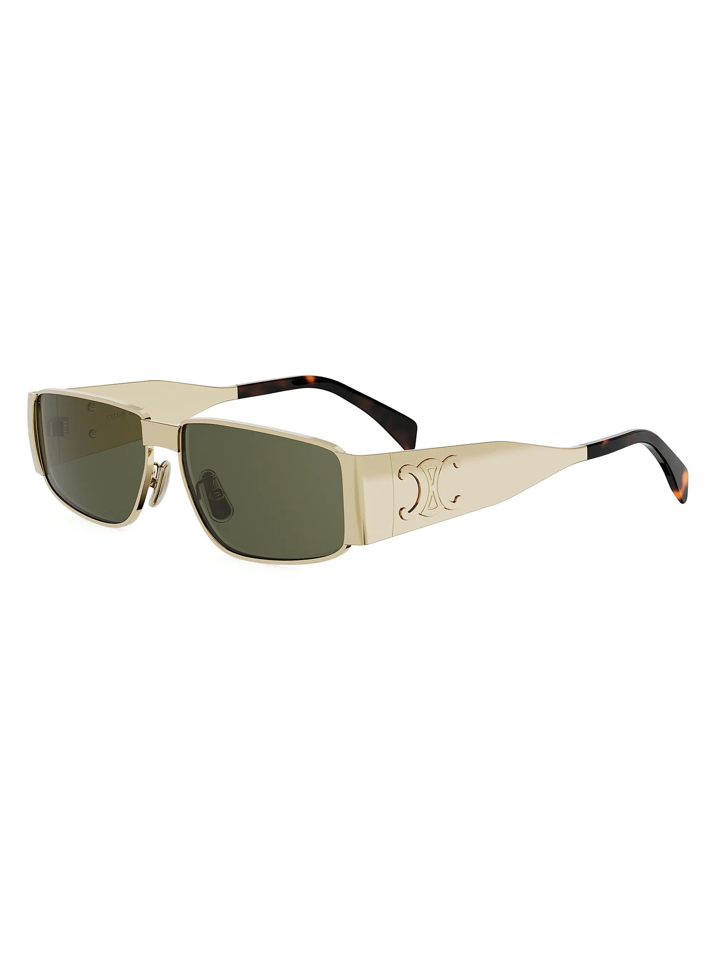Metal Triomphe 59MM Rectangular Sunglasses