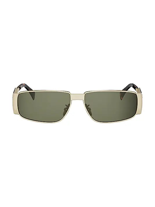 Metal Triomphe 59MM Rectangular Sunglasses