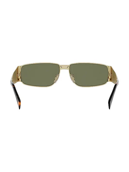 Metal Triomphe 59MM Rectangular Sunglasses