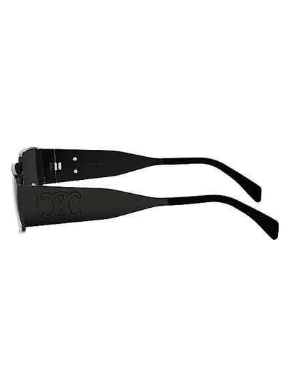 Metal Triomphe 59MM Rectangular Sunglasses