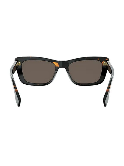 Lettering 53MM Geometric Sunglasses
