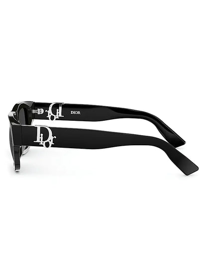Dior Oblique S3I 52MM Rectangular Sunglasses