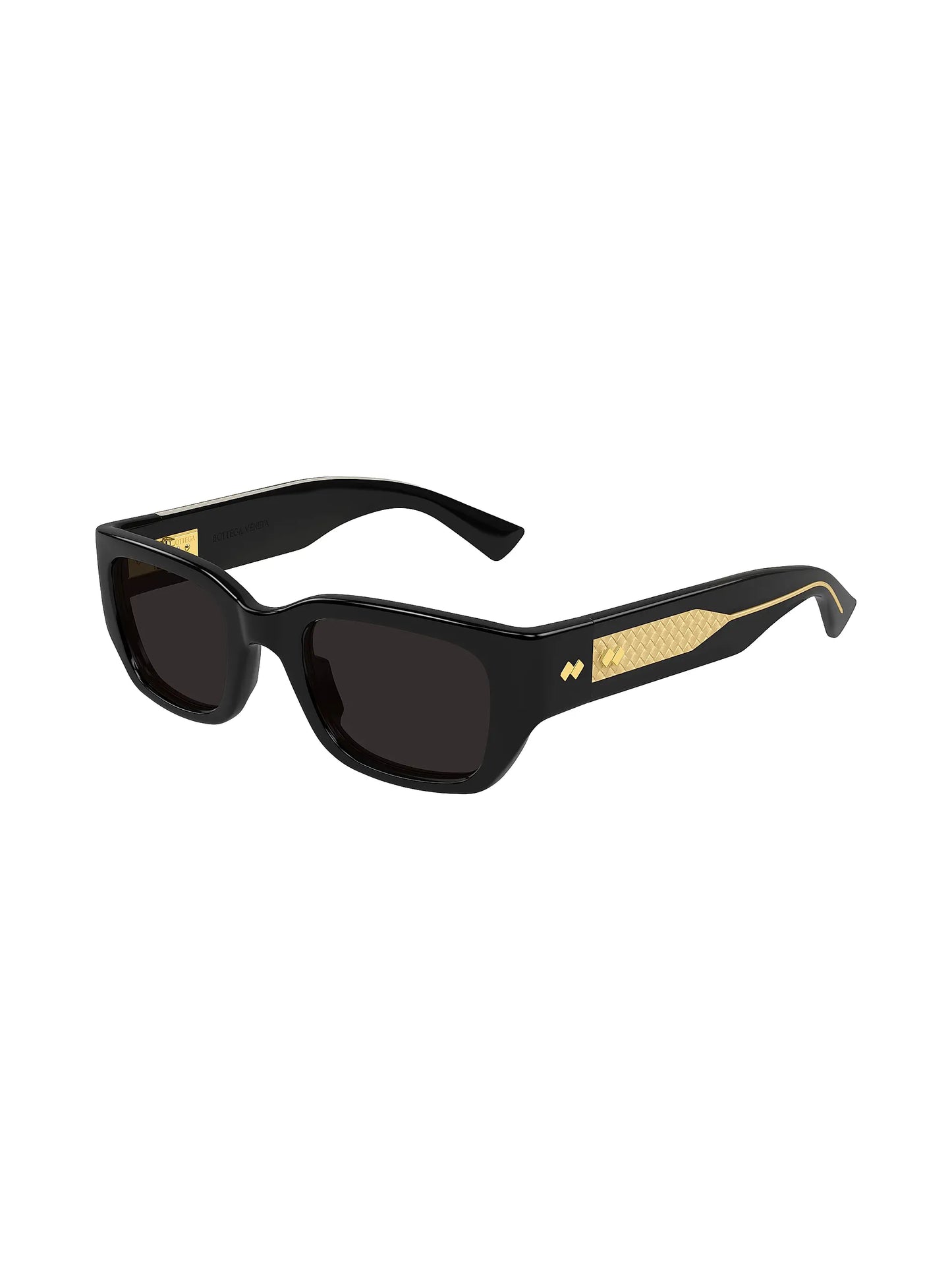 Intrecciato Wirecore 52MM Rectangular Sunglasses