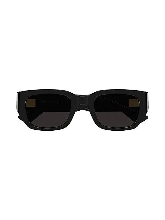 Intrecciato Wirecore 52MM Rectangular Sunglasses