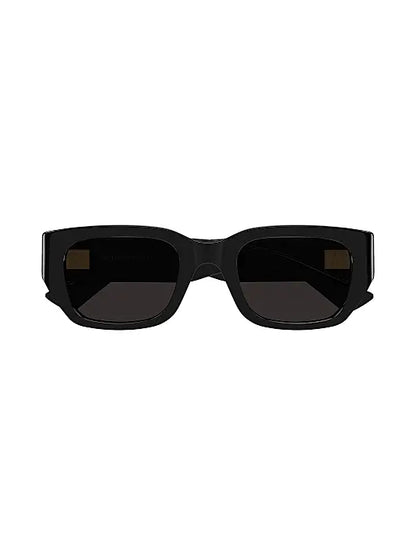 Intrecciato Wirecore 52MM Rectangular Sunglasses