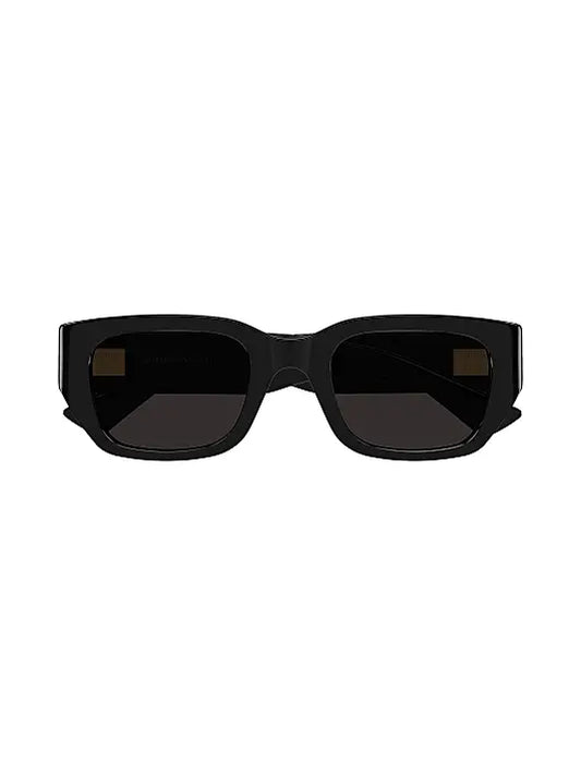 Intrecciato Wirecore 52MM Rectangular Sunglasses