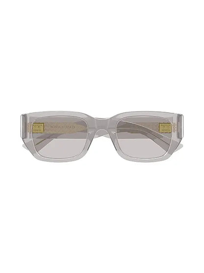 Intrecciato Wirecore 52MM Rectangular Sunglasses