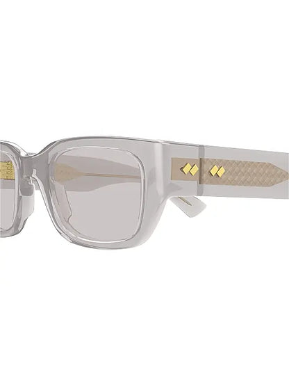 Intrecciato Wirecore 52MM Rectangular Sunglasses