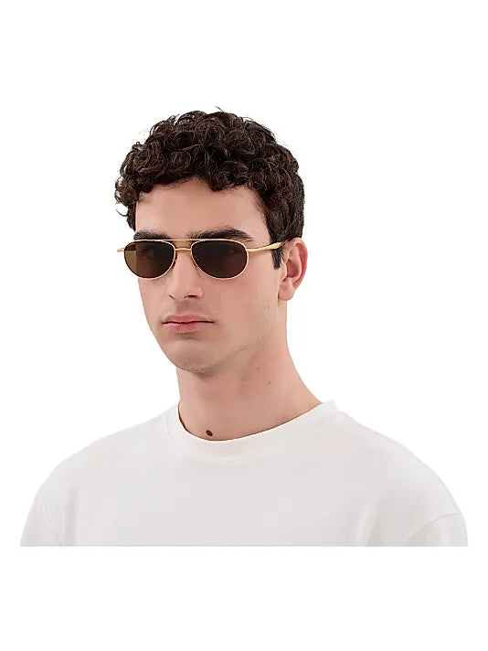 Fin 56MM Aviator Sunglasses