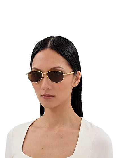 Fin 56MM Aviator Sunglasses