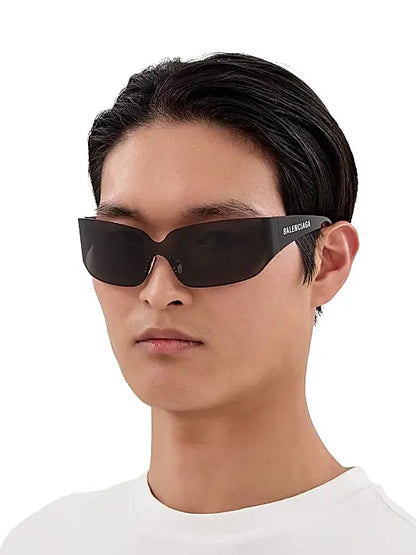 Mono Mask 99MM Rectangular Sunglasses