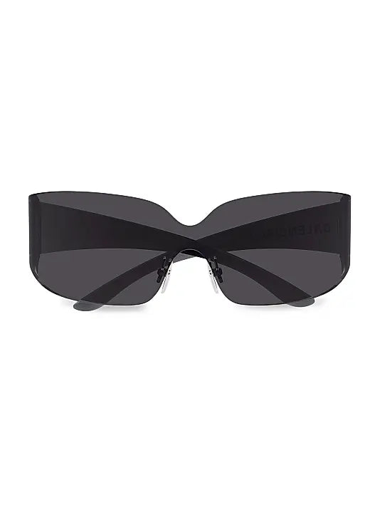 Mono Mask 99MM Rectangular Sunglasses