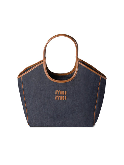 Ivy Denim Tote Bag