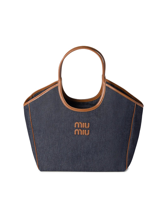 Ivy Denim Tote Bag