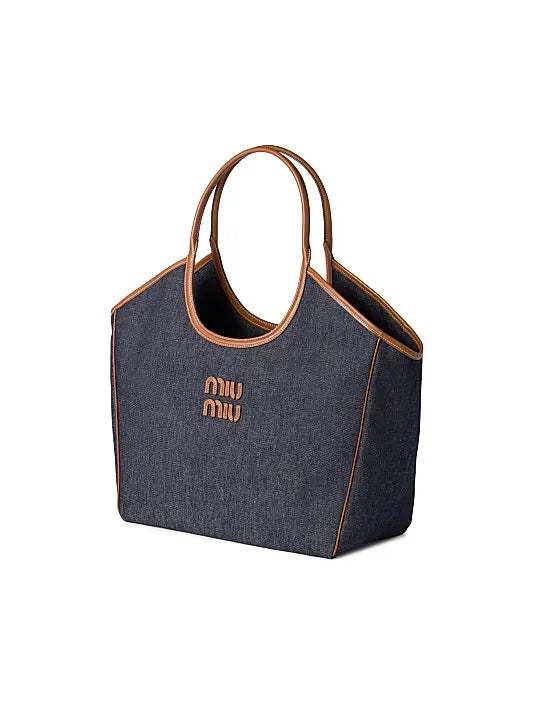 Ivy Denim Tote Bag
