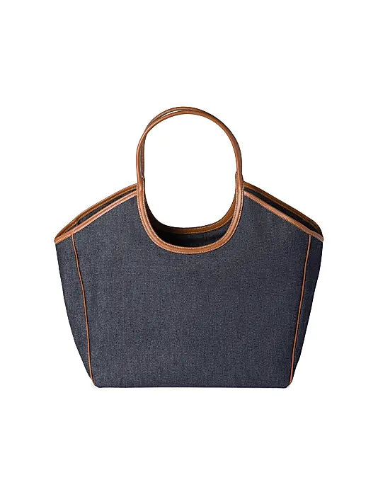 Ivy Denim Tote Bag