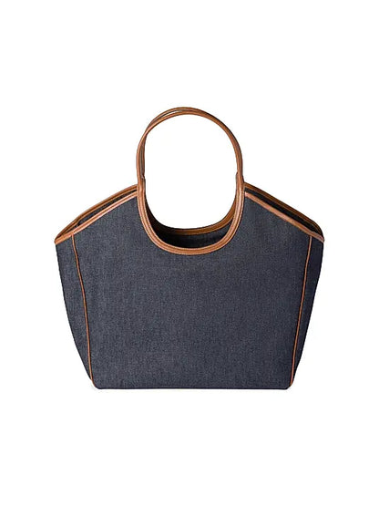 Ivy Denim Tote Bag