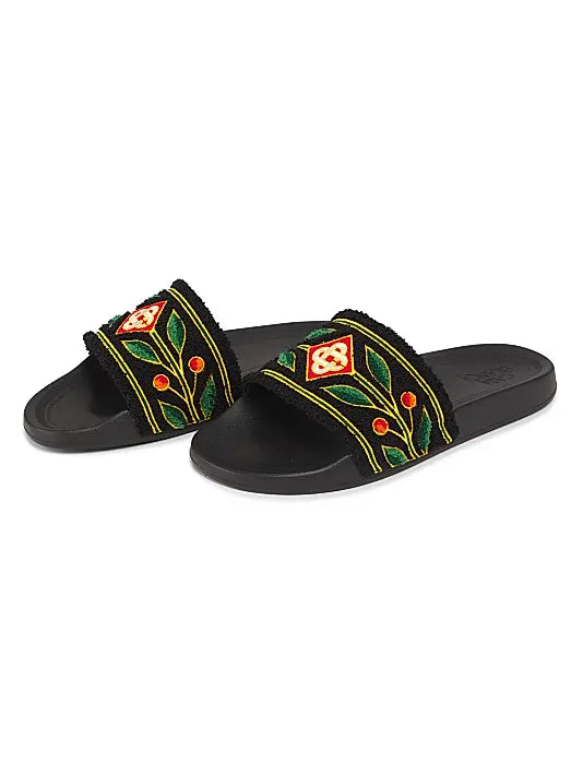 Laurel Terry Slide Sandals