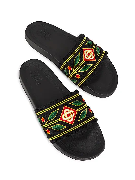 Laurel Terry Slide Sandals