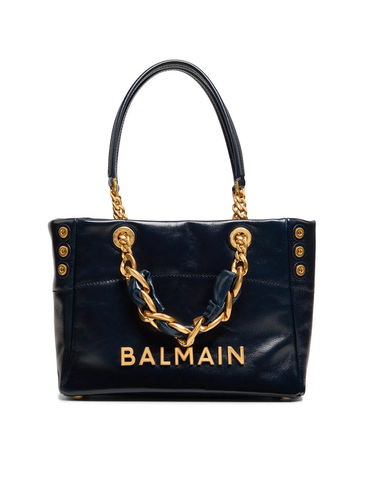 Small 1945 Soft Cabas Crinkled Leather Bag