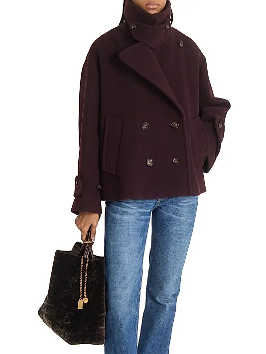 Spin Shearling Tote Bag