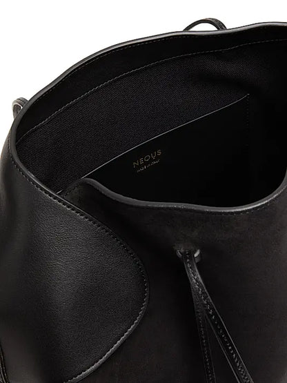 Berenices Suede & Leather Shoulder Bag
