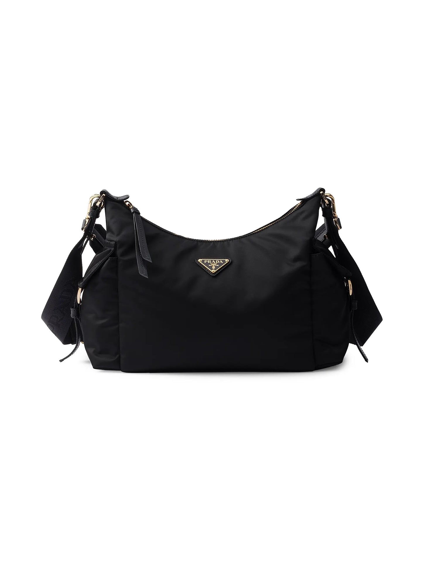 Prada Re-Nylon and Leather Shoulder Bag