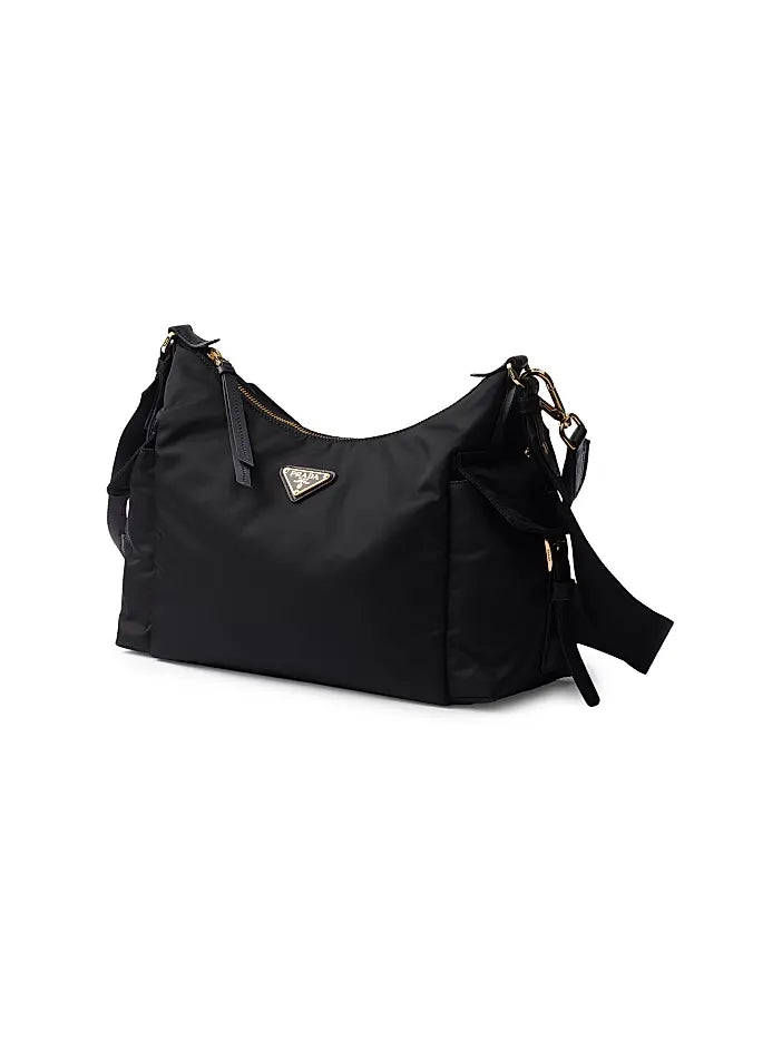 Prada Re-Nylon and Leather Shoulder Bag