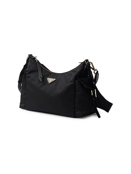 Prada Re-Nylon and Leather Shoulder Bag