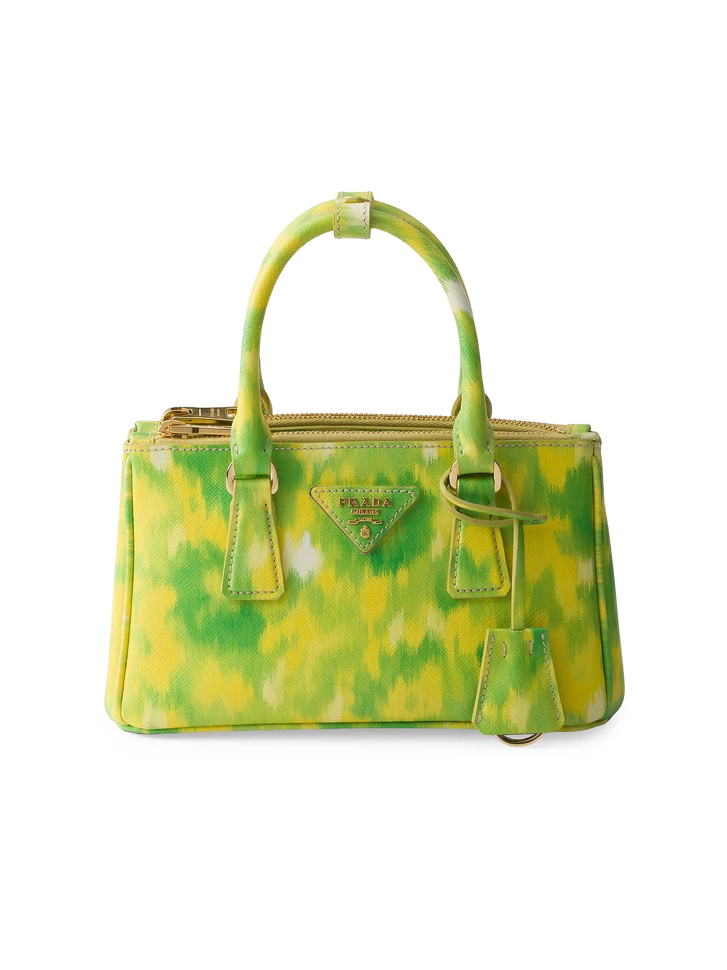 Galleria Mini Printed Saffiano Leather Top Handle Bag