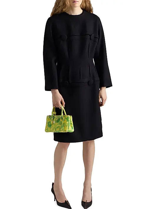 Galleria Mini Printed Saffiano Leather Top Handle Bag