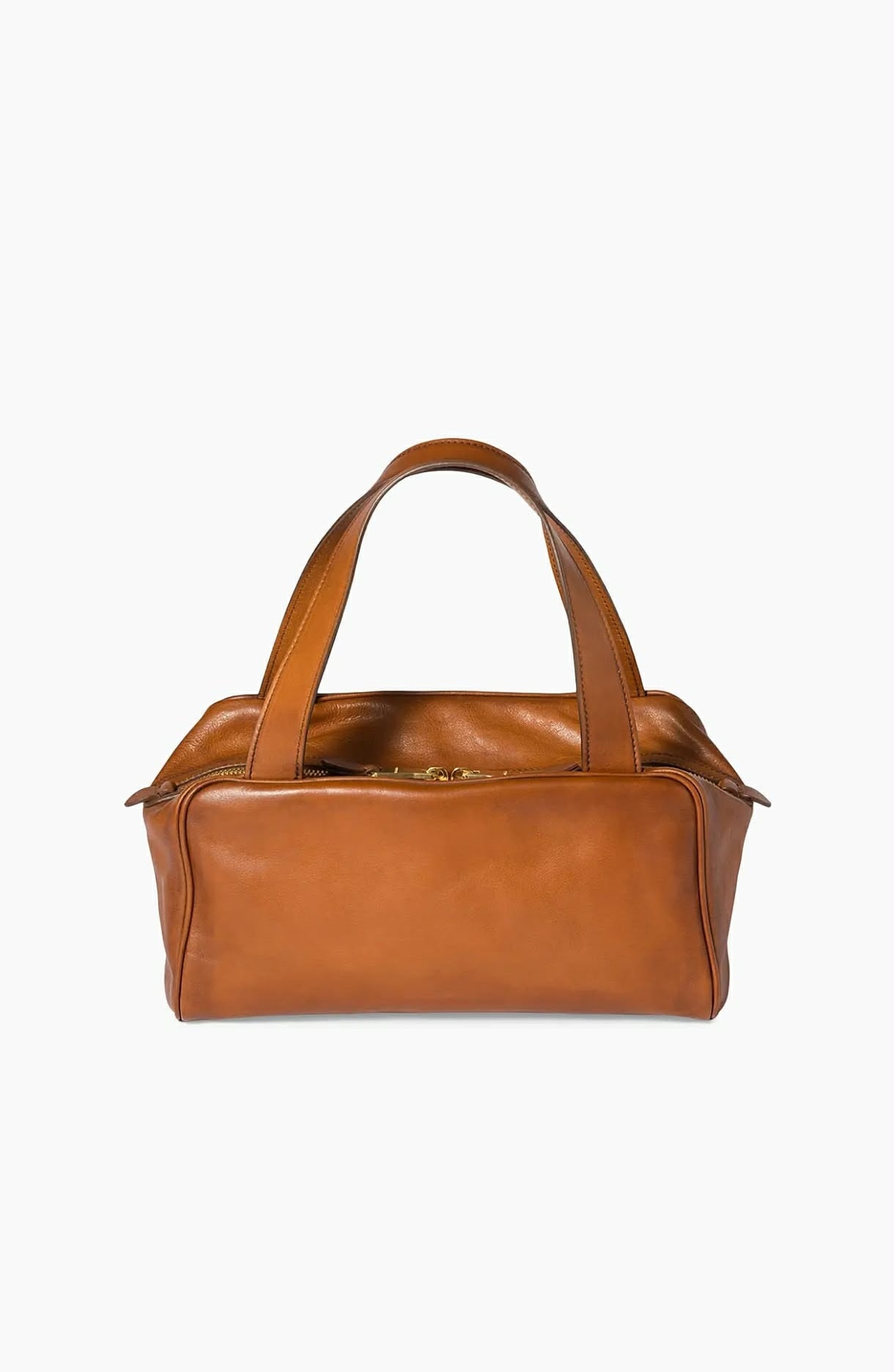 Leather Top-Handle Bag