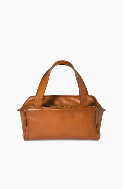 Leather Top-Handle Bag