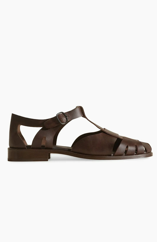 Pesca Leather Fisherman Sandals