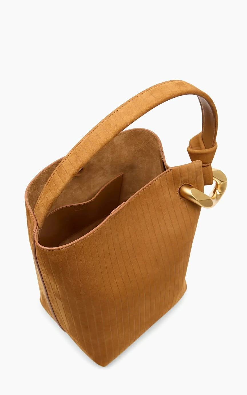 The JWA Corner Suede Bucket Bag