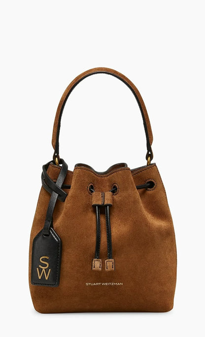 Mini Rae Suede Bucket Bag